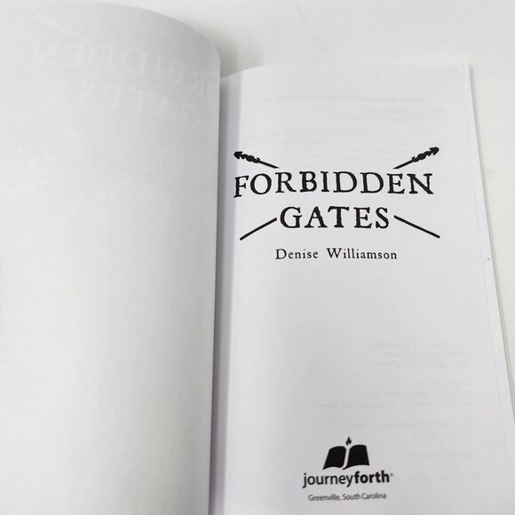 Forbidden Gates book by Denise J. Williamson Paperback - Picture 9 of 11